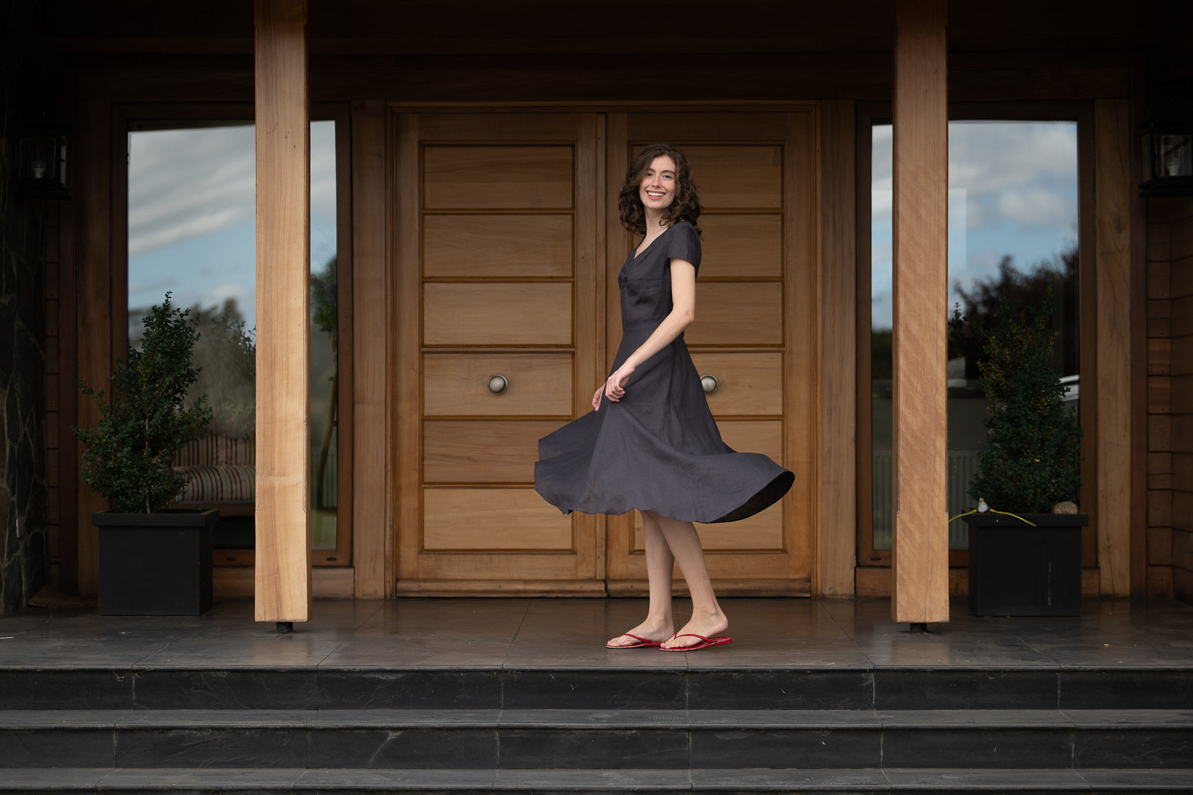 Gazelle A-Symmetrical Dress