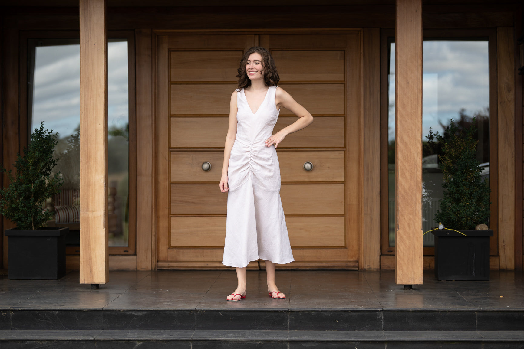 Roxy Gathered Dress